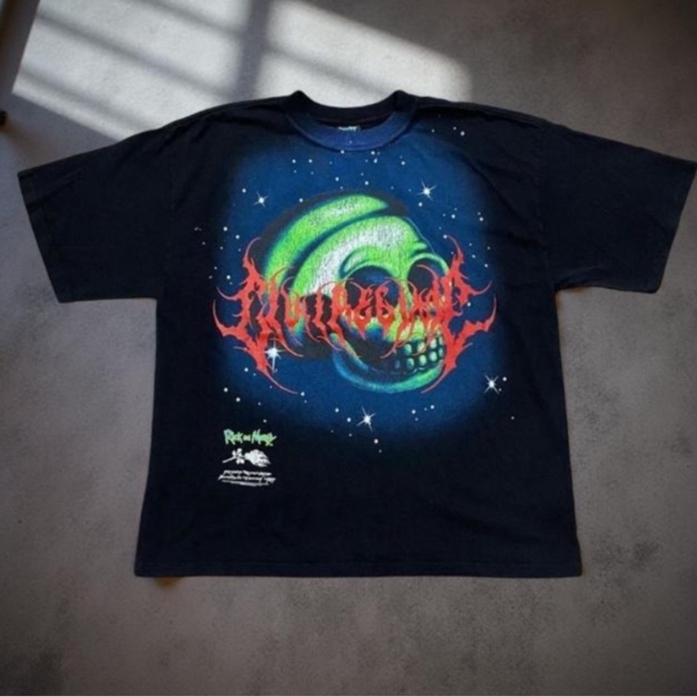 Civil Regime Rick and Morty Skull Tee Medium Brand New Rare Sold Out Shirt